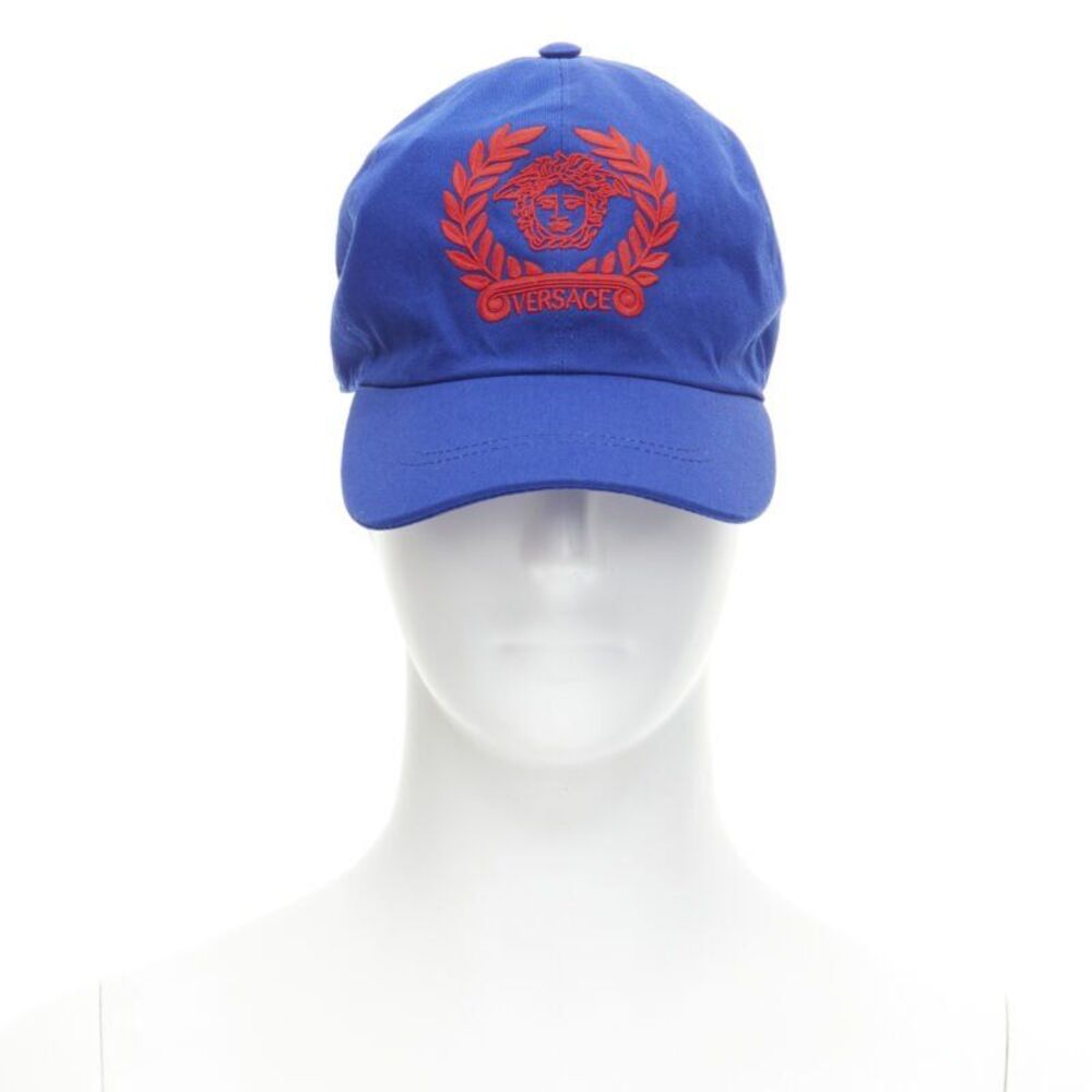 Versace Medusa Logo Embroidery Hat